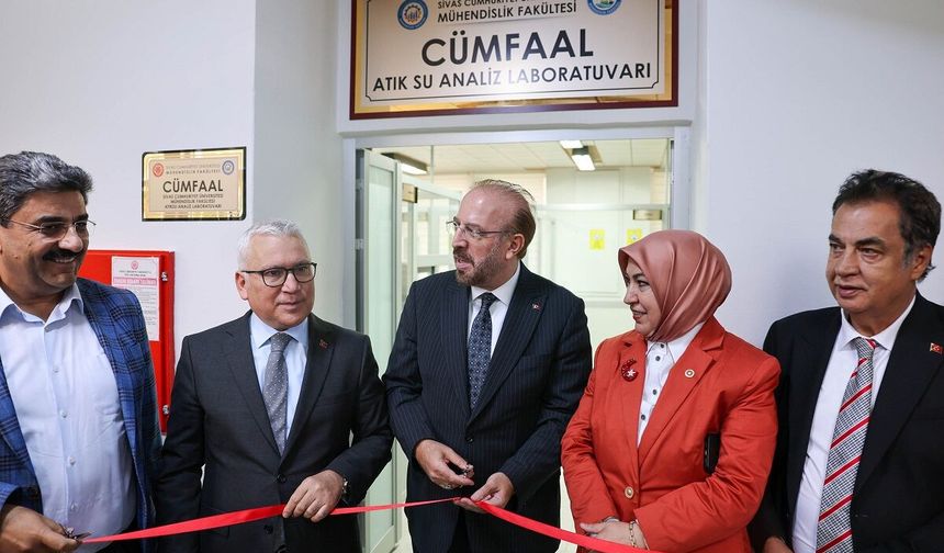 Sivas Cumhuriyet Üniversitesi’nde Atıksu Analiz Laboratuvarı açıldı