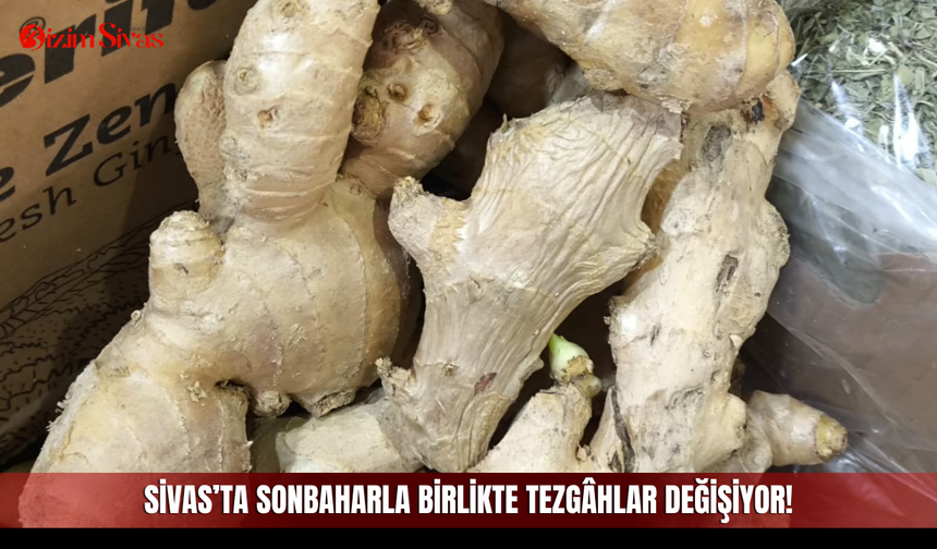 Sivas’ta sonbaharla birlikte tezgâhlar değişiyor!