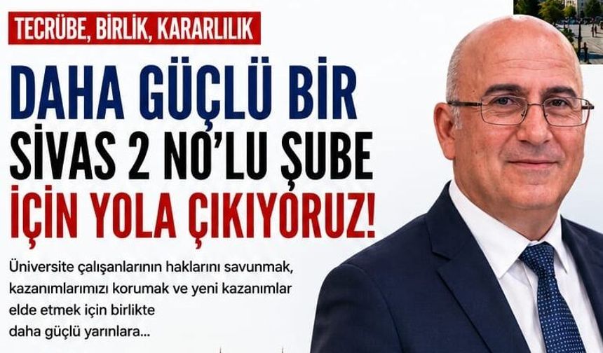 Nizamettin Koç sendika adaylığını açıkladı