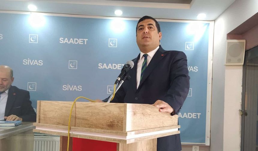 Saadet Partisi Sivas İl Divanı’nda gündem ekonomi ve seçim oldu