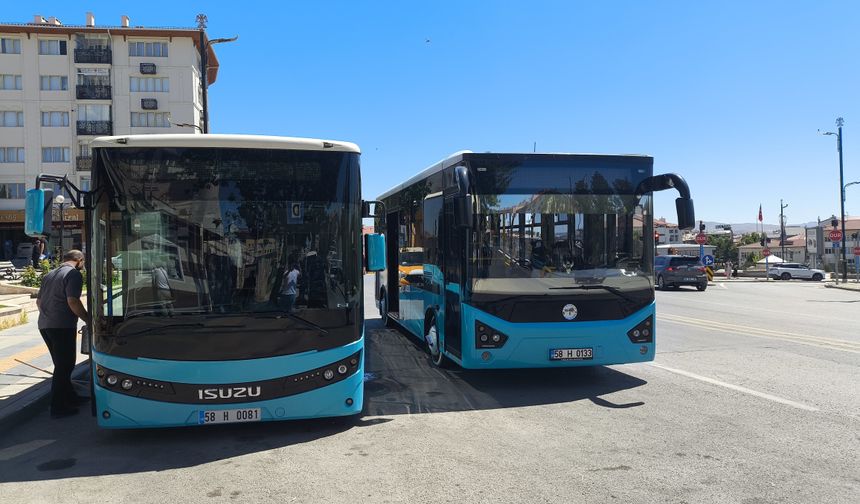 Sivas’ta toplu taşıma ücretlerine zam geldi!