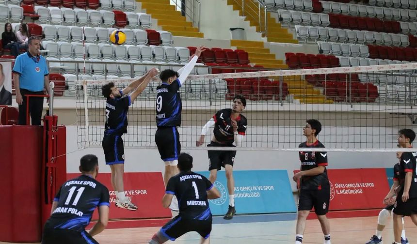 Sivas’ta 2. Lig Erkekler Voleybol Müsabakası gerçekleştirildi