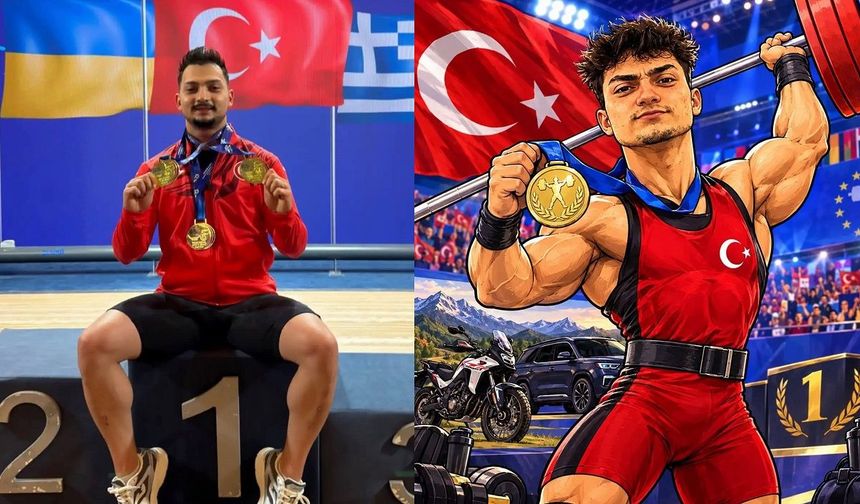 Sivaslı Mustafa Eliş Avrupa Şampiyonu oldu!