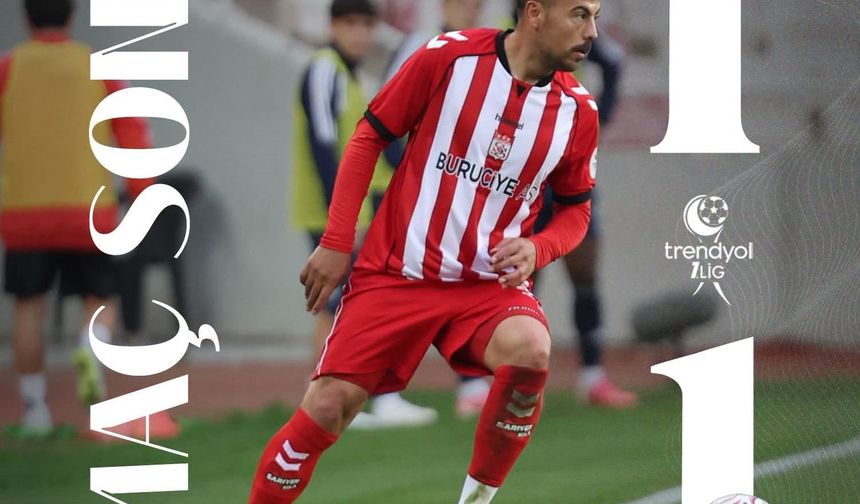 Sivasspor evinde de tek puana razı oldu: 1-1