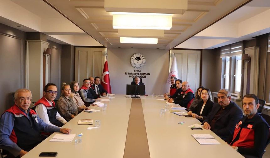 Sivas tarımı için Koordinasyon Toplantısı gerçekleştirildi