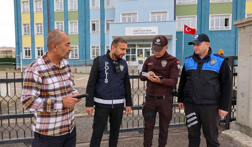 Sivas'ta okul çevrelerinde güvenlik tedbirleri artırıldı