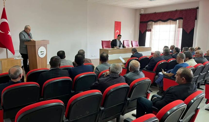 Ulaş'ta Köylere Hizmet Götürme Birliği meclis toplantısı yapıldı
