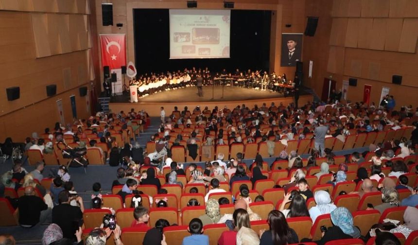 Sivas’ta çocuklardan Gazze için anlamlı konser