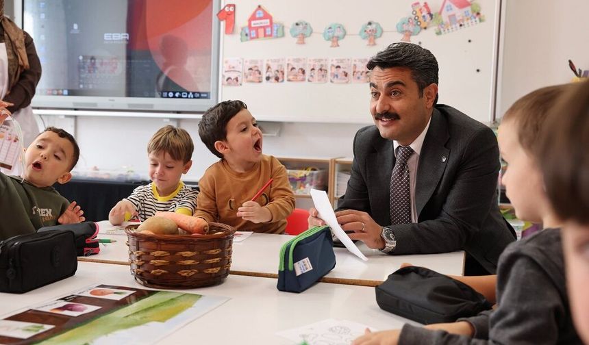Sivas Milli Eğitim Müdürü'nden mini mini birlere ziyaret