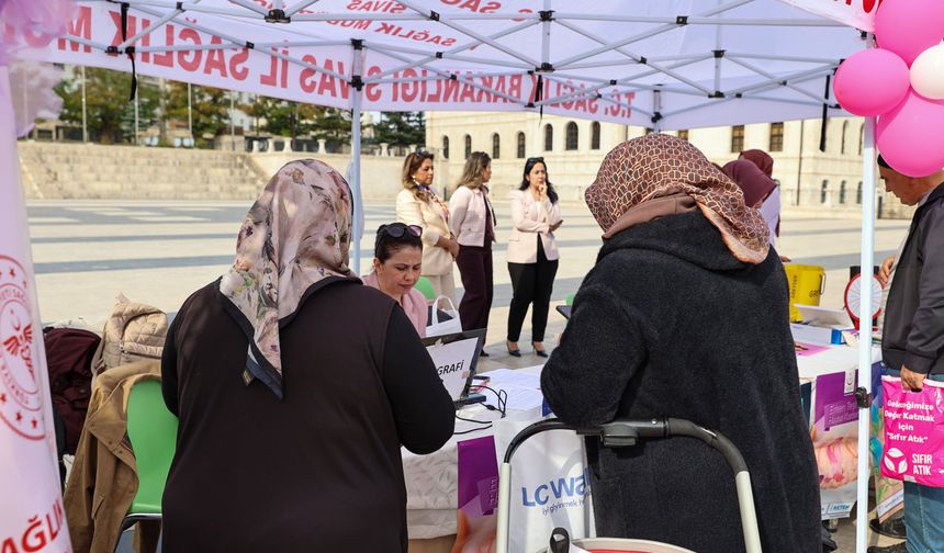 Sivas’ta Kadınlara Sağlık Desteği Mamografi Ücretsiz Yapıldı