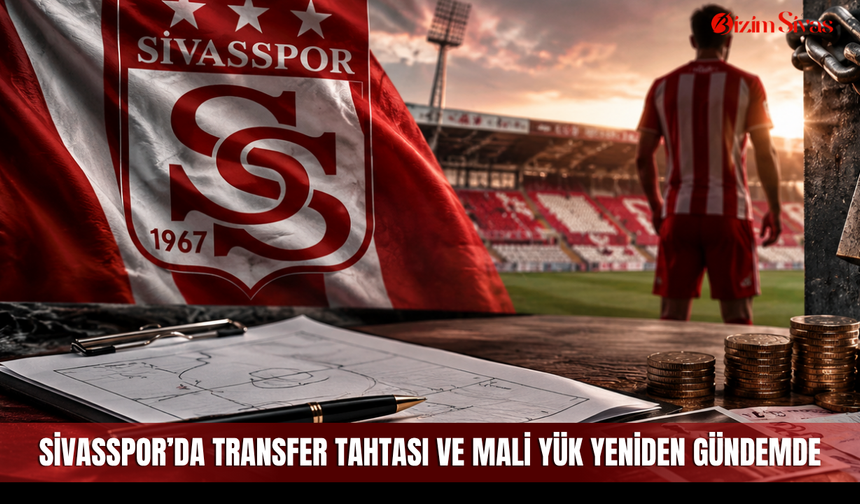 Sivasspor’da transfer tahtası ve mali yük yeniden gündemde