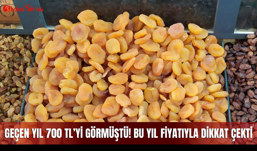 Geçen yıl 700 TL’yi görmüştü! Bu yıl fiyatıyla dikkat çekti