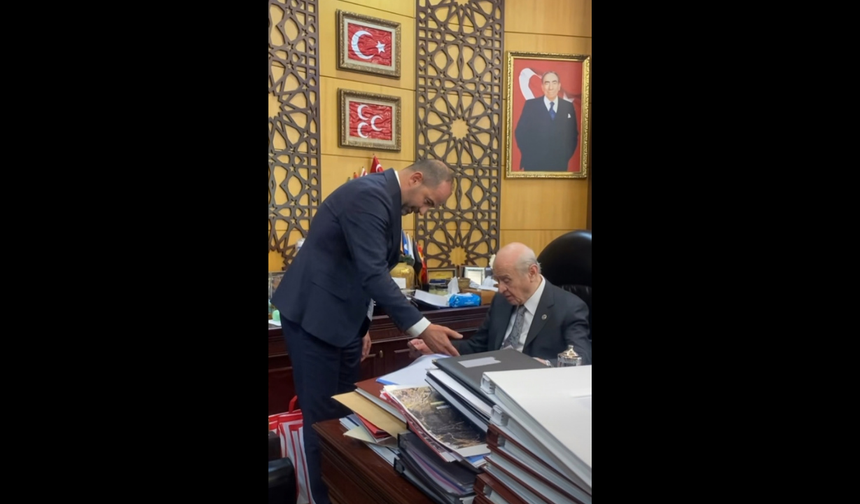 Sivas teşkilatının kongre hazırlıkları Bahçeli’ye sunuldu