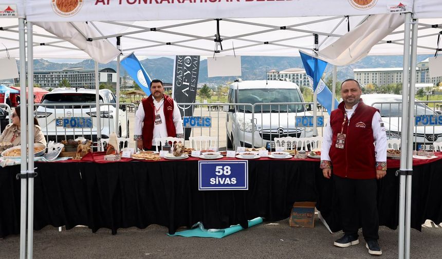 Sivas GastroAfyon’da Damga Vurdu: Yöresel Lezzetler Tanıtıldı