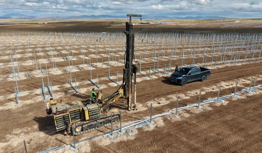 Sivas’ta enerji için dev adım 15 MW’lık GES Projesinde çalışmalar hızlandı