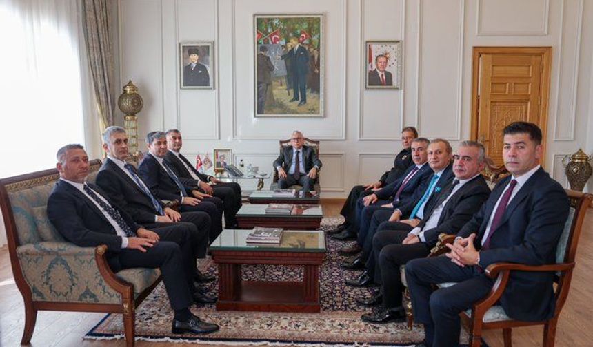 Mülkiye Müfettişlerinden Sivas Valisi Yılmaz Şimşek’e Ziyaret