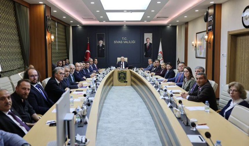 Sivas’ta İstihdam ve Mesleki Eğitim İçin Önemli Toplantı