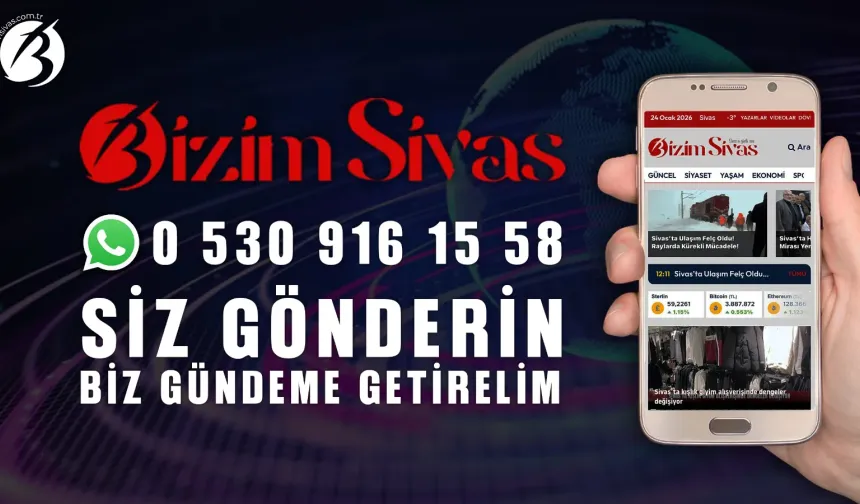 Yerel Haberlerin Adresi Bizim Sivas.com.tr İhbarlarınızla Gündemi Birlikte Belirleyelim