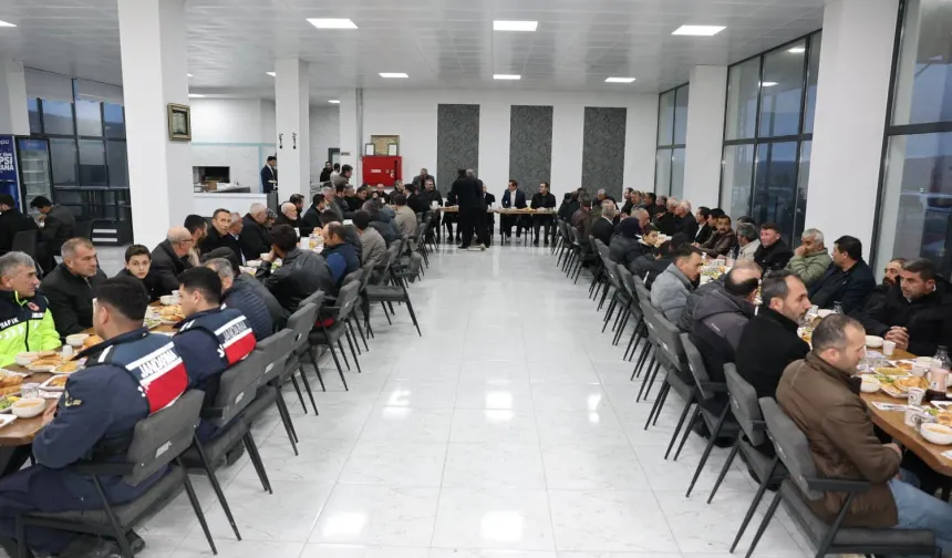 Sivas İlbeyli Yöresinde İftar Sofrası